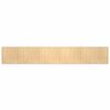 vidaXL Rug Light Natural Bamboo, Polypropylene 31.5 x 196.9 in Rug