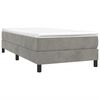 vidaXL Bed Frame Light Gray