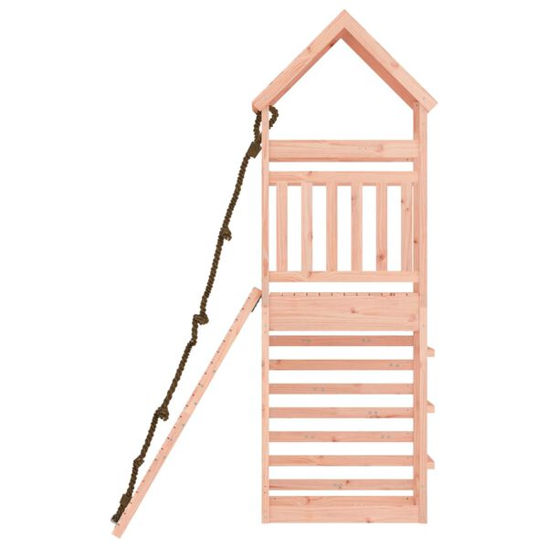 vidaXL Playhouse Natural Douglas wood Solid Douglas Fir wood Large
