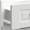 vidaXL Kitchen Base Cabinet White Engineered wood Medium