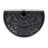 vidaXL Parasol Base Black Resin, Steel Heavy duty Parasol Base