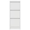 vidaXL Sideboard White Engineered Wood Medium Sideboard Rectangular