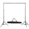 vidaXL Backdrop Support System 20 x 10 ft White