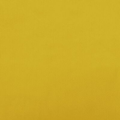 vidaXL Relaxing Chair Mustard Yellow Velvet