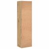 vidaXL Bookcase Artisan oak Engineered wood 60 in tall Bookcase