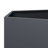 vidaXL Garden Planter Anthracite Steel Medium Tough Garden Planter