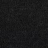 vidaXL Door Mat Black Coir 19.7 x 31.5 in Foldable Door Mat Crescent