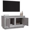 vidaXL TV Cabinet Grey sonoma Engineered wood Standard TV Cabinet