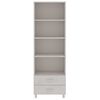vidaXL Highboard White Solid pinewood, MDF Standard Highboard