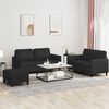 vidaXL Sofa Set Black