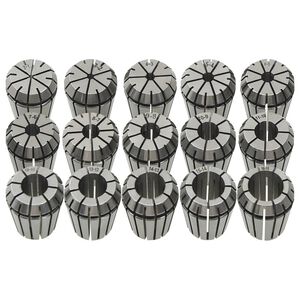 vidaXL ER25 Collets 15 pcs Turning Tool Set