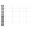 vidaXL Field Fence Gray 2.6'x 32.8'Steel