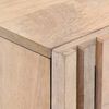 vidaXL Bedside Cabinet Bleached Mango Wood