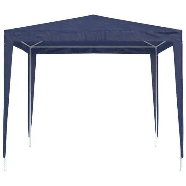 vidaXL Party Tent Blue Polyethylene, Iron Large UV-resistant materials