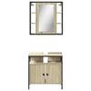 vidaXL Bathroom Furniture Set Sonoma oak