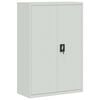 vidaXL File Cabinet Light grey Powder-coated steel Large