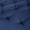 vidaXL Modular Sofa Indigo 27.56 x 27.56 x 22.05 in Fabric
