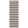 vidaXL Zebra Blind Brown 100% Polyester, Aluminum 29.5x90.6 in