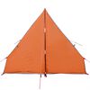 vidaXL Camping Tent A-Frame 2-Person Gray Waterproof