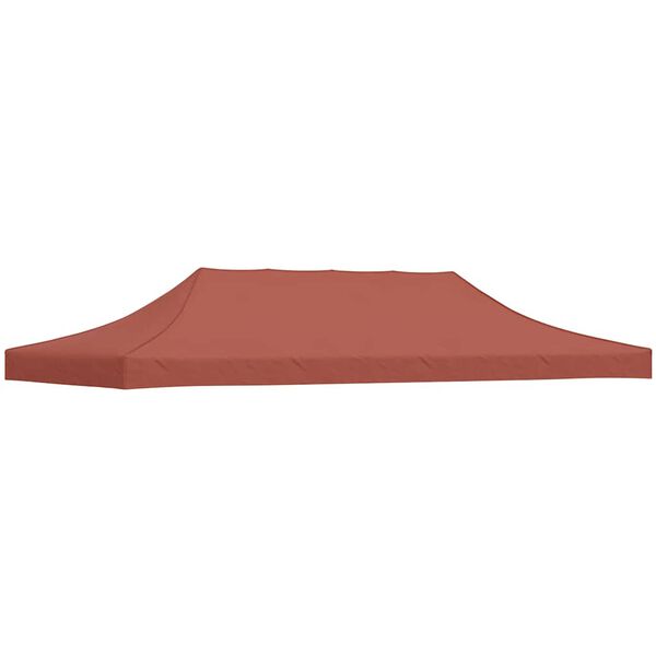 vidaXL Party Tent Roof 19.7'x9.8' Terracotta 0.9 oz/ft²