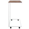 vidaXL Side Table White Engineered wood Small Portable Accent Table