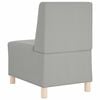 vidaXL Modular Sofa Unit Armless 2 pcs Cloud Grey