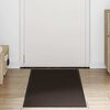 vidaXL Doormat Brown Polypropylene and PVC 23.6 x 59.1 in Non-slip