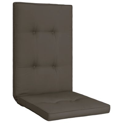 vidaXL Garden Chair Cushions 4 pcs Anthracite 47.2"x19.7"x2"