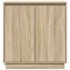 vidaXL Sideboard Sonoma Oak 71 x 34.5 x 75 cm Engineered wood