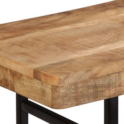 vidaXL Console Table Solid Mango Wood 45.3"x14.2"x29.9"
