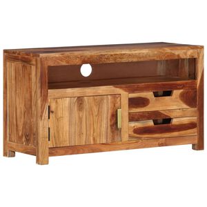 vidaXL TV Cabinet Honey touch finish Solid acacia wood