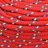 vidaXL Boat Rope Red 0.31 " 82.0 ' Polypropylene