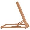 vidaXL Table Easel 25.6x18.9x2.8" Solid Beech Wood