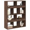 vidaXL Room Divider Brown Oak Engineered Wood Large Room Divider