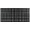 vidaXL Doormat Black 100% Rubber 39.4 x 59.1 in Non-slip Doormat
