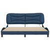vidaXL Bed Frame Blue