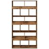 vidaXL Bookcase Old Wood 39.4x13.0x73.8" Engineered Wood