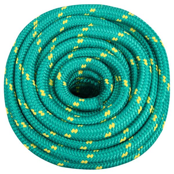 vidaXL Boat Rope Green 0.79 " 82.0 ' Polypropylene