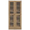 vidaXL Highboard Artisan Oak Engineered wood Tall Highboard
