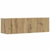 vidaXL TV Cabinet Set Set of 2 Artisan Oak Engineered Wood Standard
