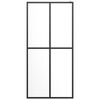 vidaXL Walk-in Shower Screen Clear Tempered Glass 31.5"x76.8"