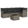 vidaXL Garden Sofa Set Grey