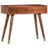 vidaXL Console Table Honey Brown Solid Acacia Wood Medium