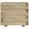 vidaXL Raised Bed Green Treated Pine Wood Medium Durable Rustic