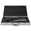 vidaXL Gun Case Aluminum ABS Silver