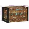 vidaXL Storage Box 31.50 x 19.69 x 19.69 in Reclaimed Wood