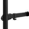vidaXL Monitor Mount Black Steel VESA 75/3.94 "
