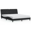 vidaXL Bed Frame Black