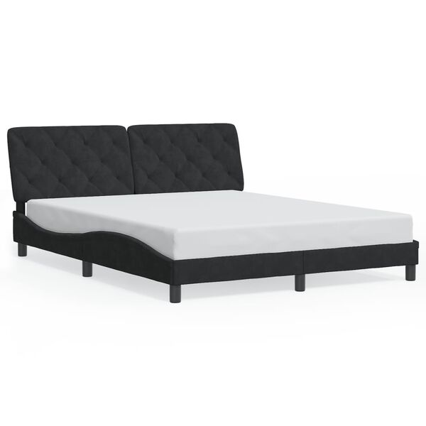 vidaXL Bed Frame Black