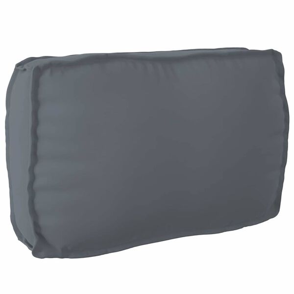 vidaXL Pallet Cushion for Backrest Anthracite 27.6" x 15.7" x 4.7
